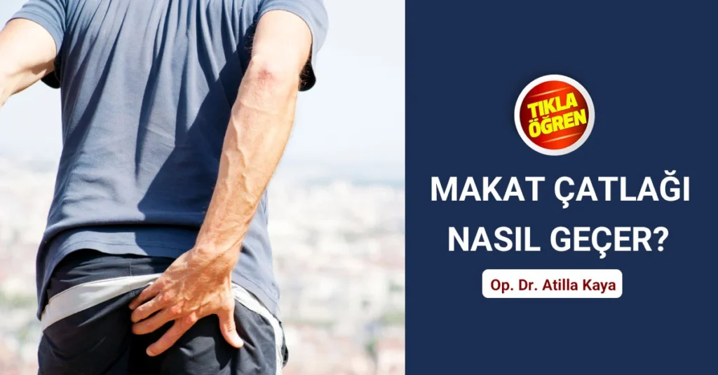 Makat çatlağı hastalığı nedenleri ve tedavisine dair bilgiler yer almaktadır.