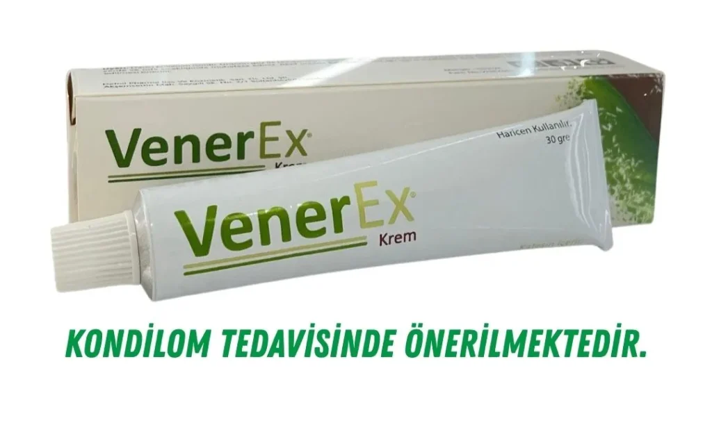 Venerex krem kondilom ve tüm siğillerin tedavisi için kullanılmaktadır. Bağışıklık sistemini güçlendirici etkisi bulunmaktadır.